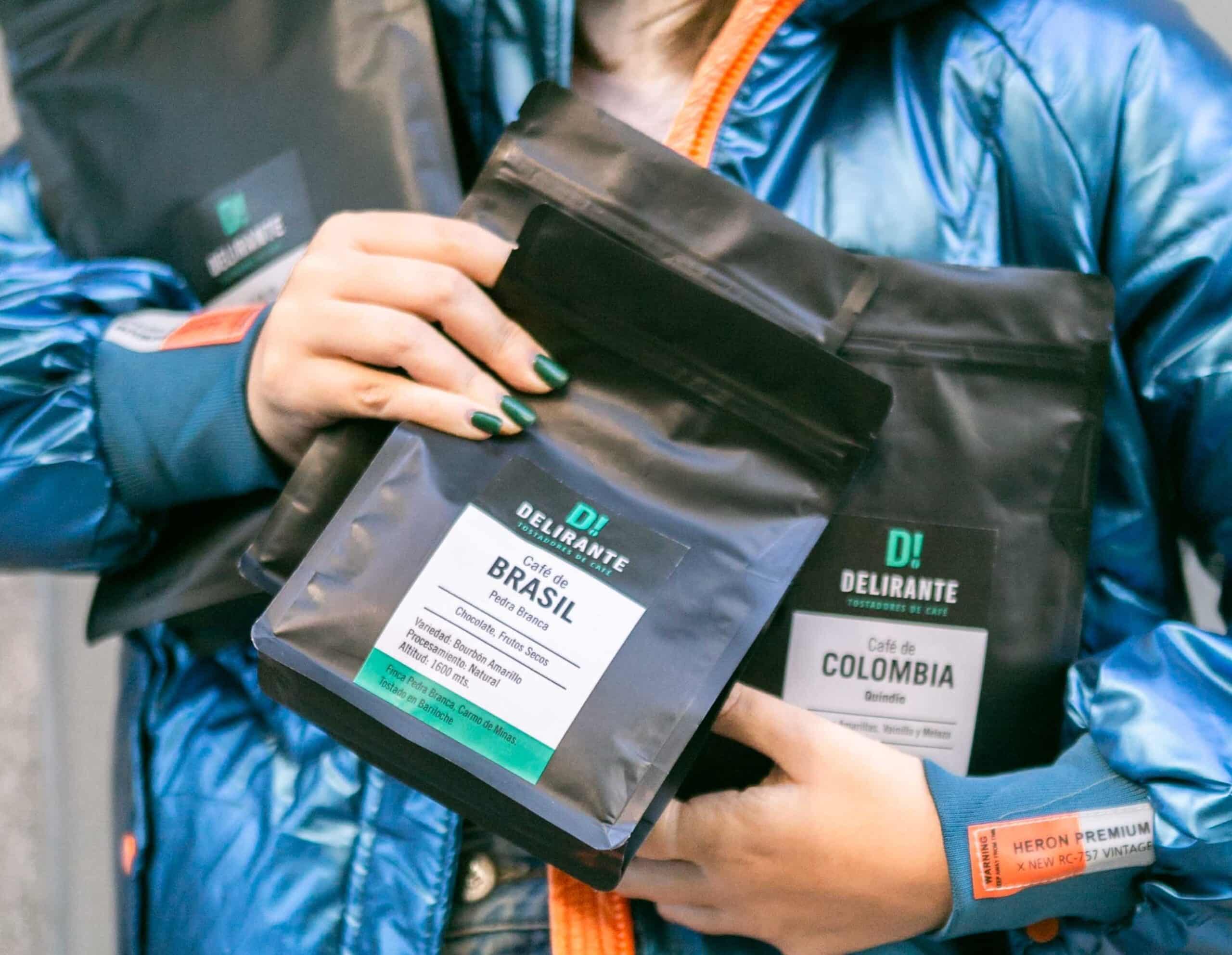 bolsas con válvulas desgasificadoras para conservar el café