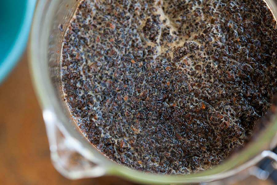 cold brew en proceso
