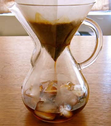 chemex iced coffee