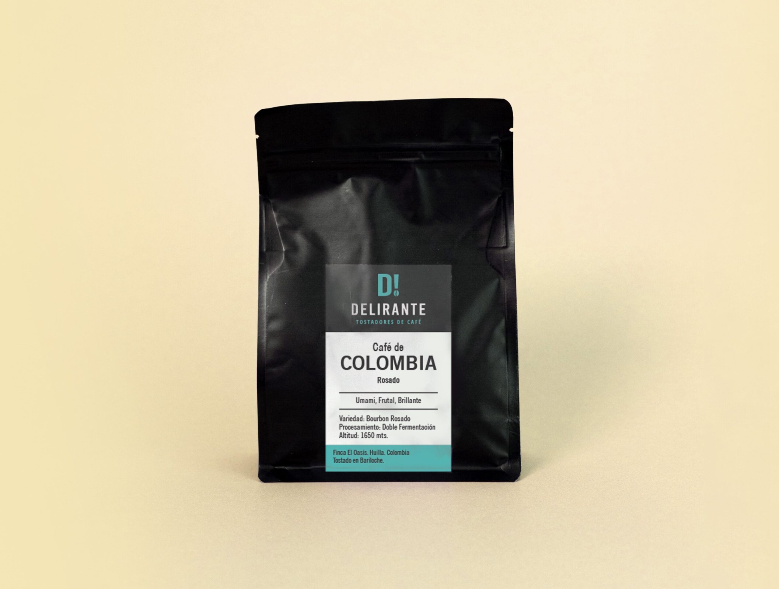café colombia bourbon rosado delirante